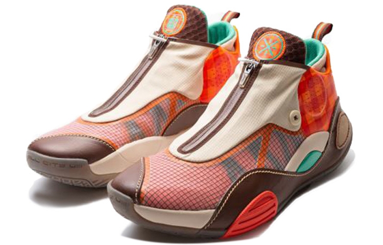 Li-Ning All City 8 WOW Way Of Wade Invincible Destroyer Orange - вид спереди