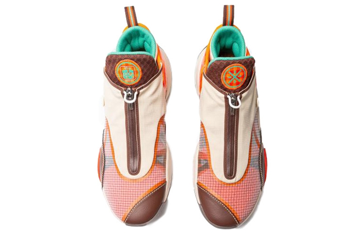 Li-Ning All City 8 WOW Way Of Wade Invincible Destroyer Orange - вид сзади