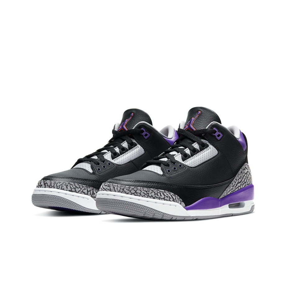 Jordan Air Jordan 3 retro "court purple" - front view