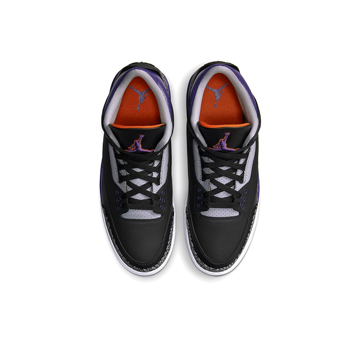 Jordan Air Jordan 3 retro "court purple" - rear view
