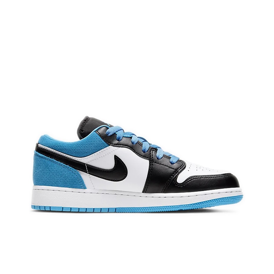 Air Jordan 1 low SE Laser Blue - вид с внутренней стороны