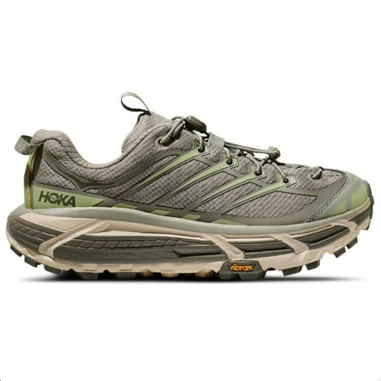 HOKA ONE ONE Mafate Three 2 Barley Seed Green - вид с внутренней стороны