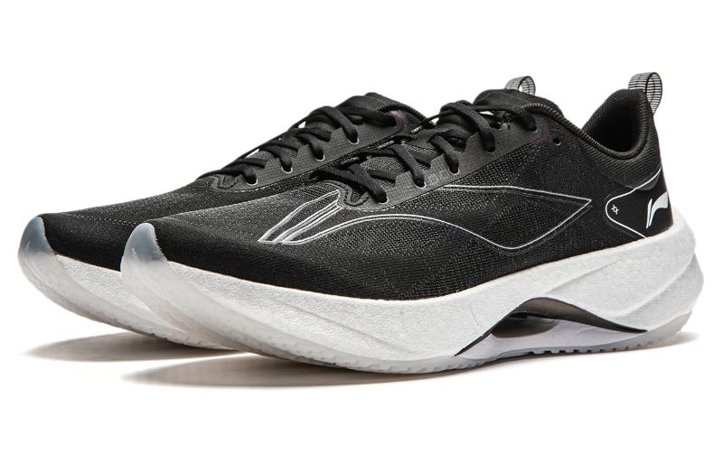 Li-Ning Super Light 21 Black White - вид спереди