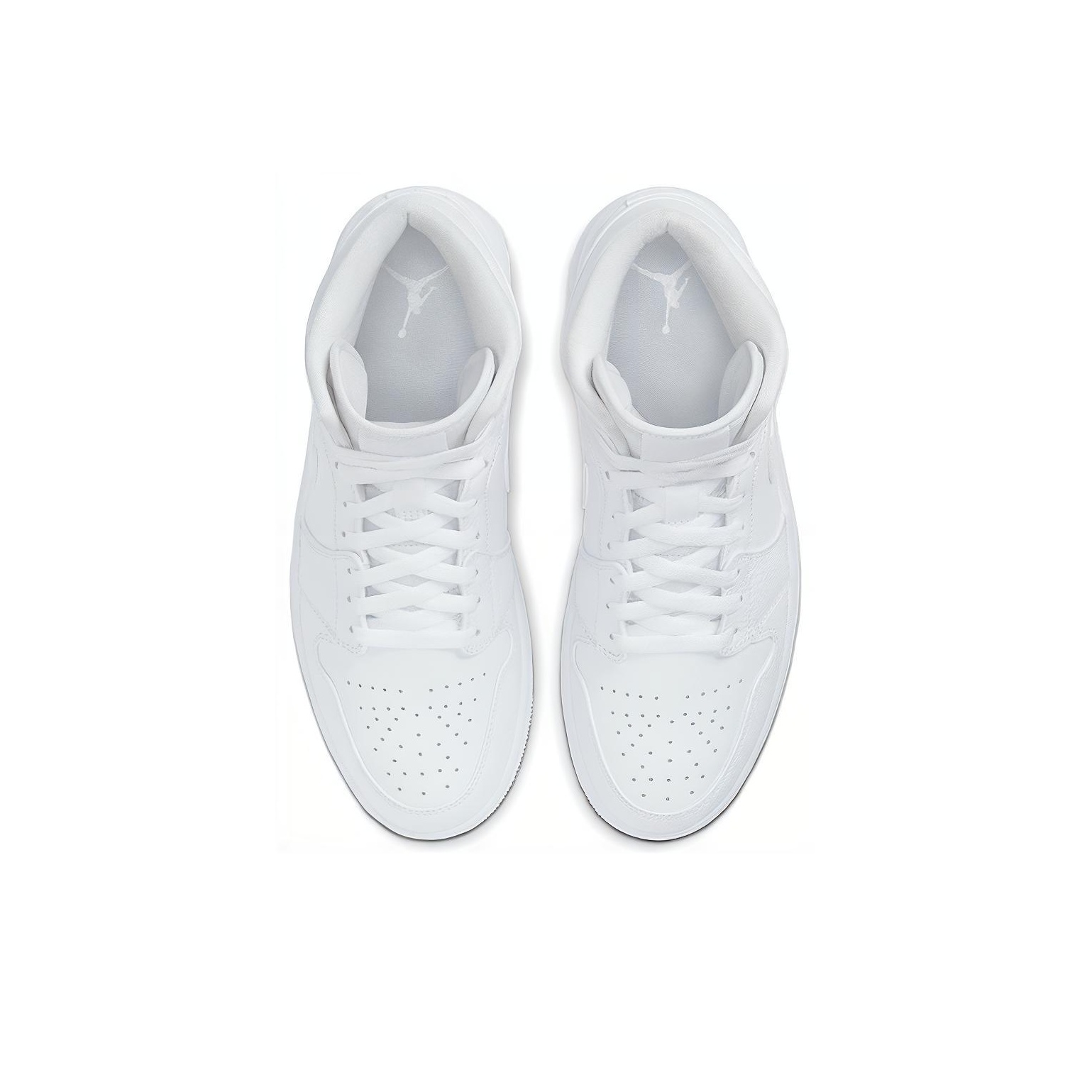 Jordan Air Jordan 1 mid "triple white" - вид сзади