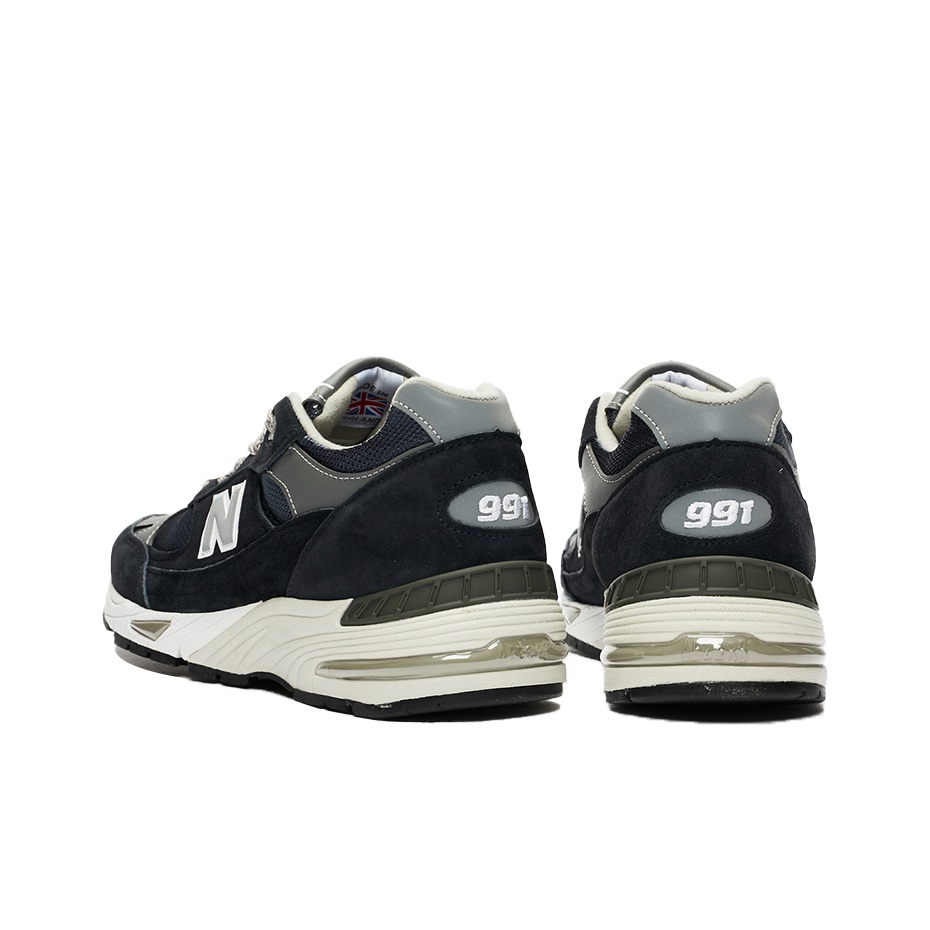 New Balance 991 Kith Navy (полнота: D) - вид сзади