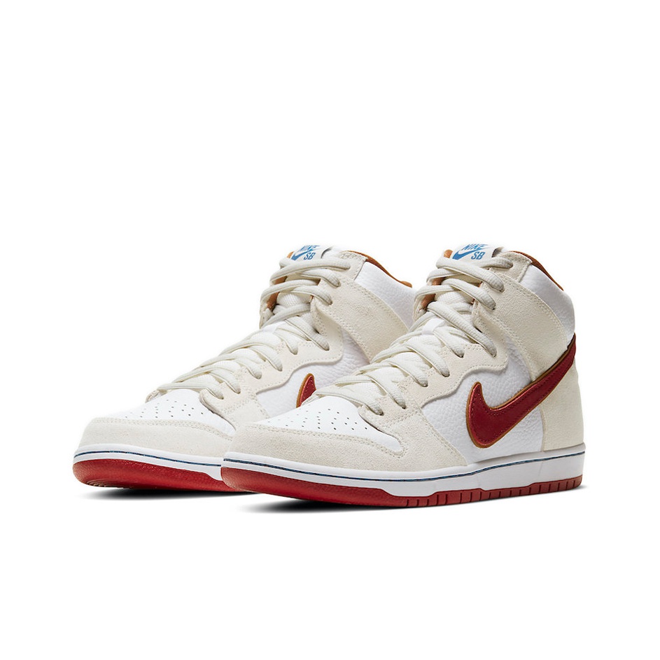 Nike Dunk SB Team Crimson - вид спереди
