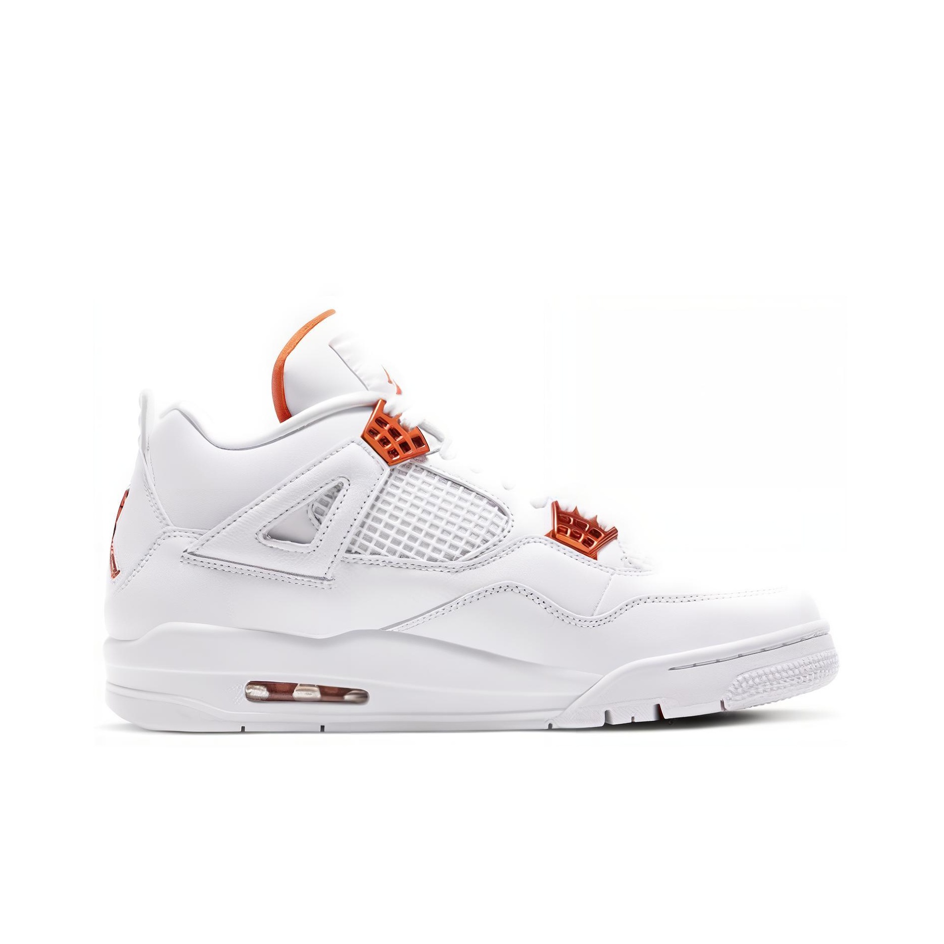 Jordan Air Jordan 4 retro orange metallic - view from the inside