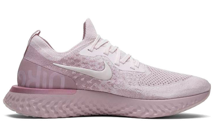 Nike Epic React Flyknit Pearl Pink - вид с внутренней стороны