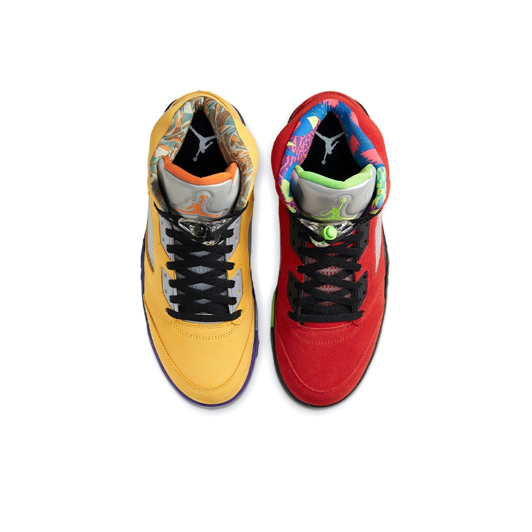 Jordan Air Jordan 5 retro se "what the" - вид сзади