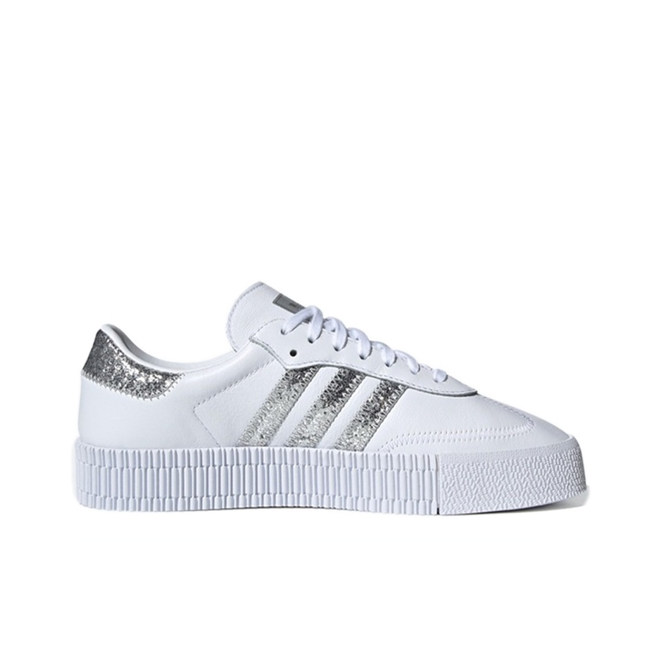 adidas originals Samba Rose White Silver - вид с внутренней стороны