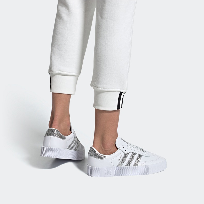 adidas originals Samba Rose White Silver - вид 7