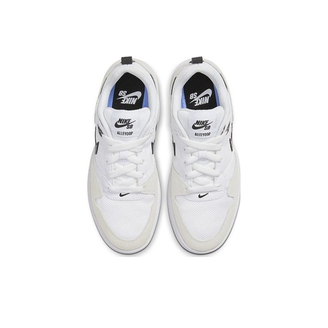 Nike SB Alleyoop White - front view