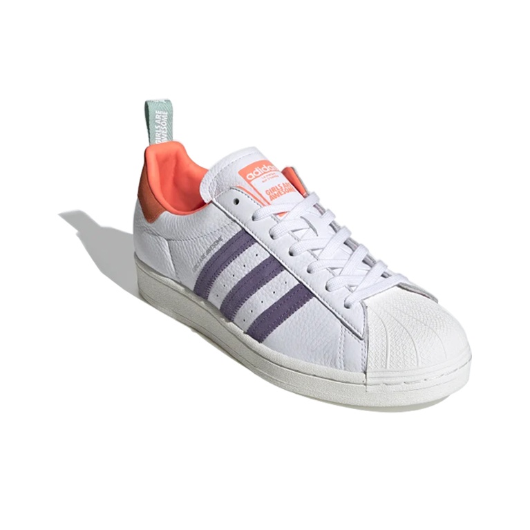 Girls Are Awesome x adidas originals Superstar - view from the inside