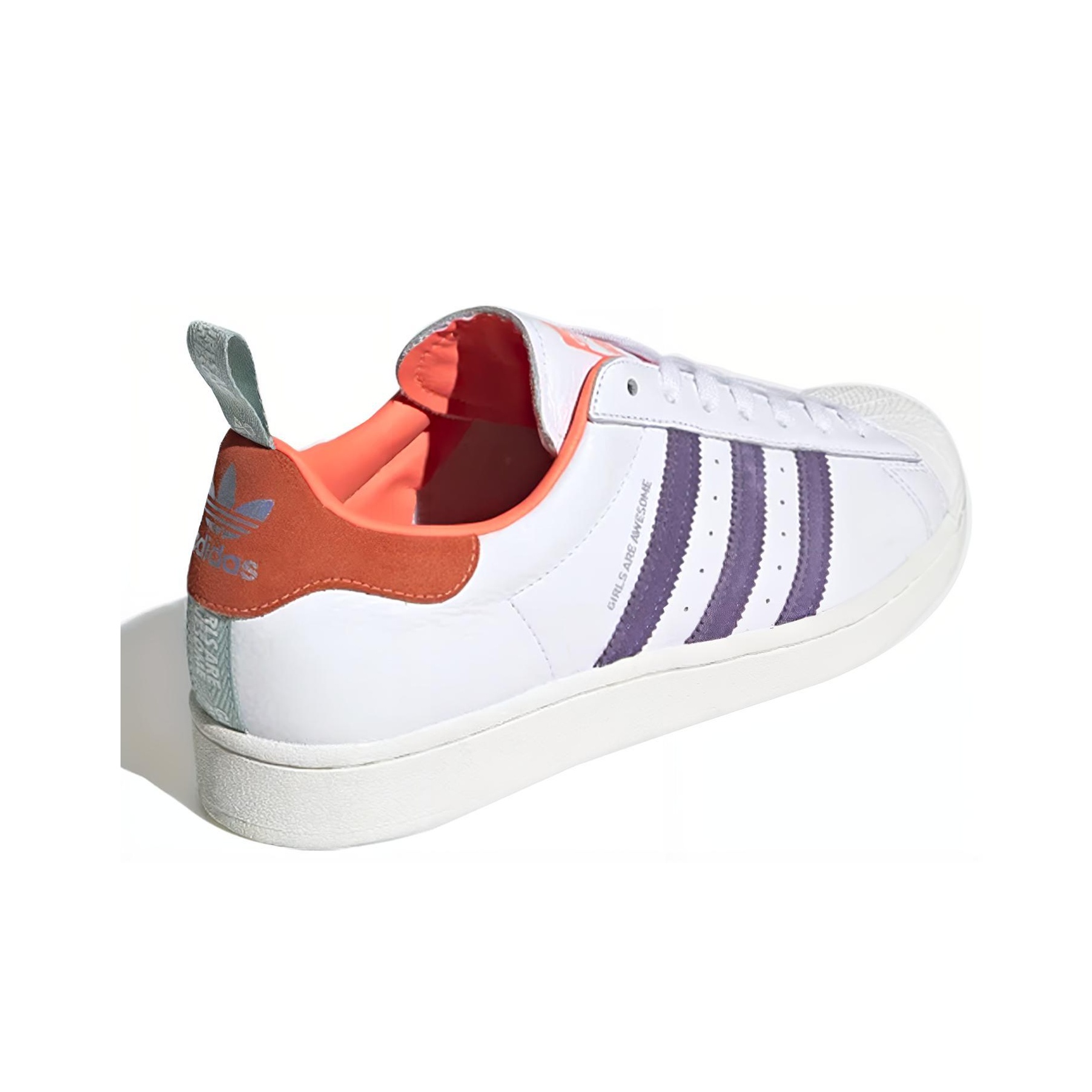 Girls Are Awesome x adidas originals Superstar - front view