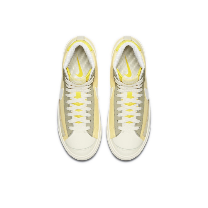 Nike Blazer Mid '77 GS Bicycle Yellow - вид спереди