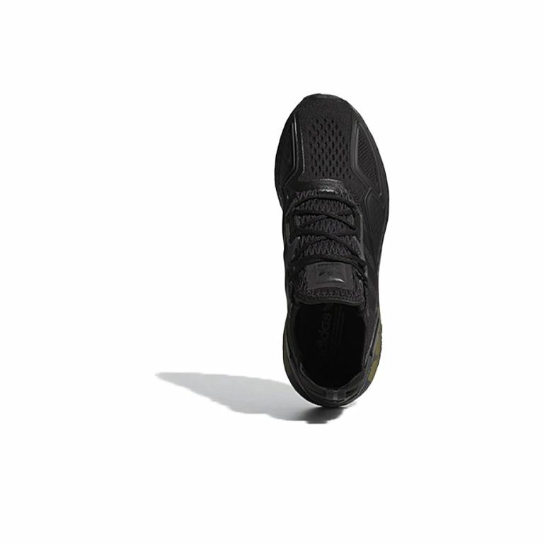 adidas originals ZX 2K Boost 'Black Solar Yellow' - sole