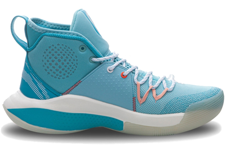Li-Ning Sonic Speed 8 C.J. McCollum Shoes Blue - view from the inside