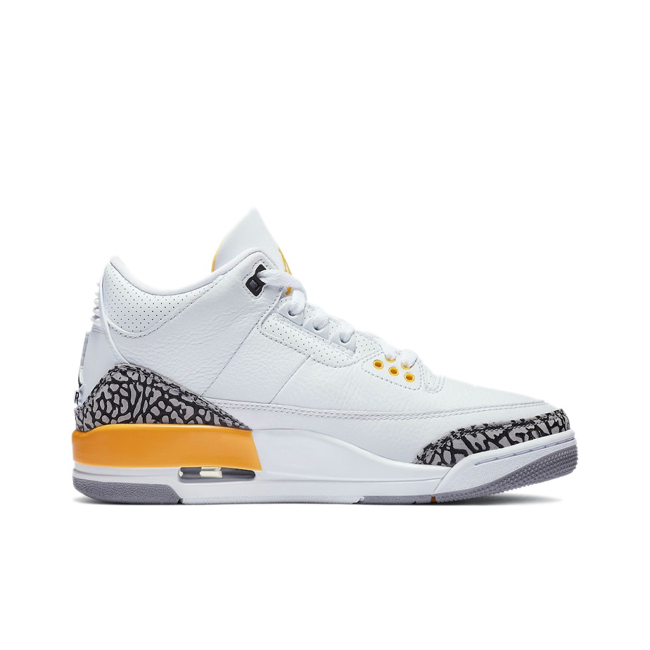 Jordan Air Jordan 3 retro "laser orange" - вид с внутренней стороны