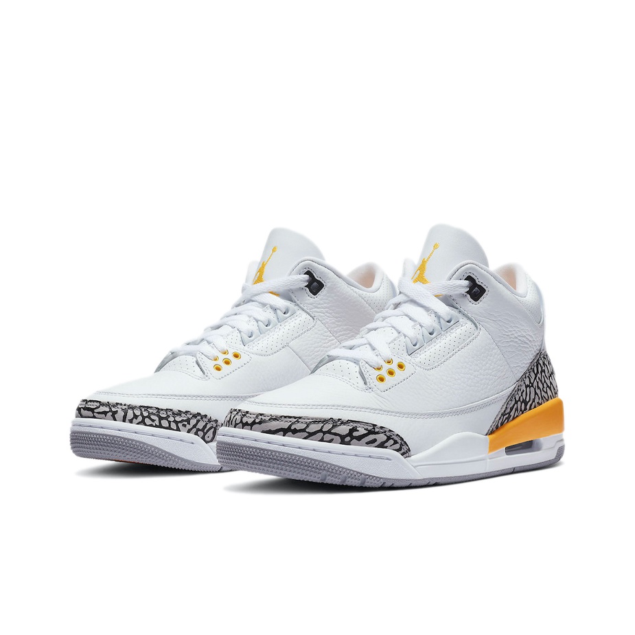 Jordan Air Jordan 3 retro "laser orange" - вид спереди