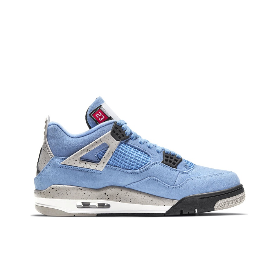 Jordan Air Jordan 4 "University Blue" - вид с внутренней стороны