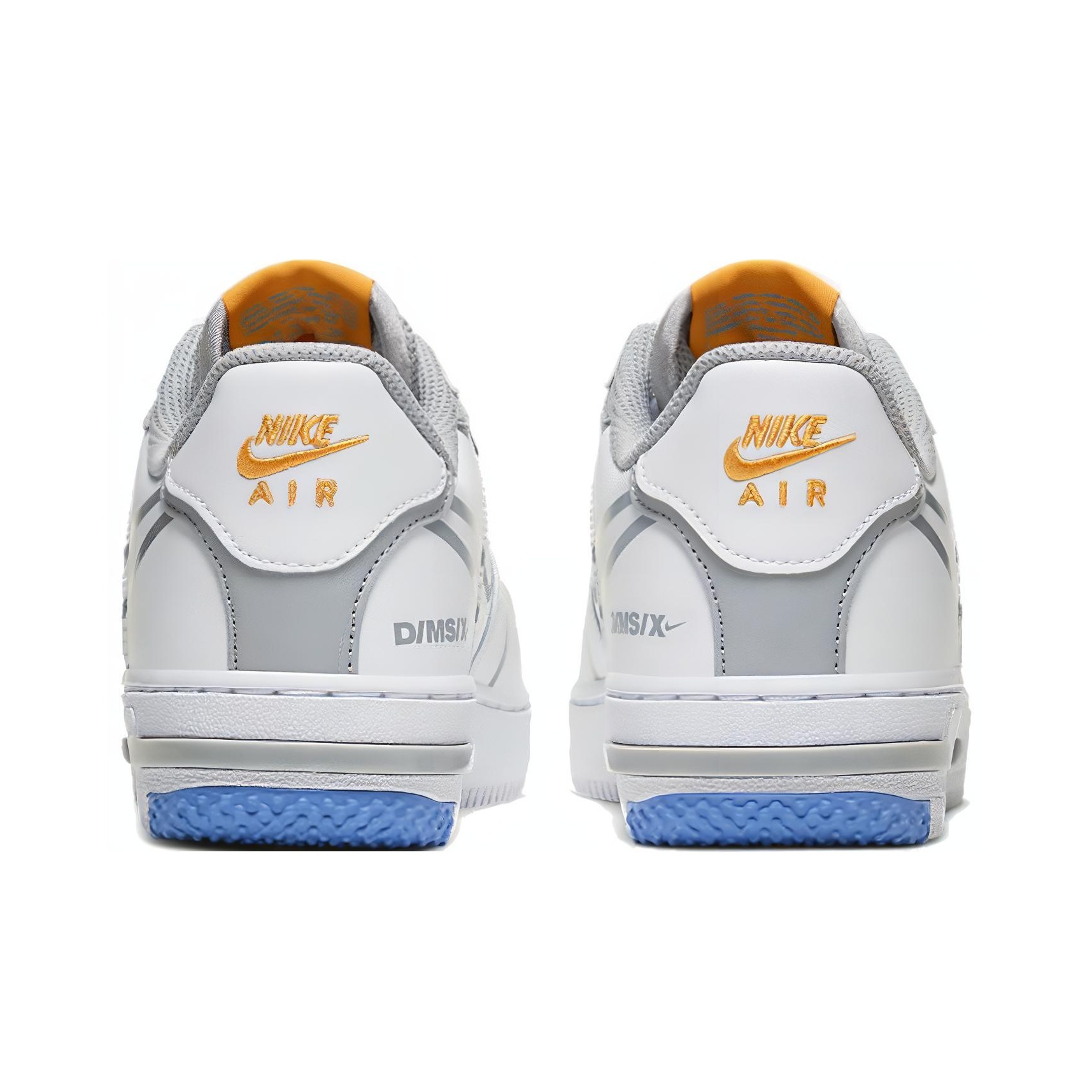 Nike Air Force 1 Low React GS "White Light Smoke Grey" - подошва