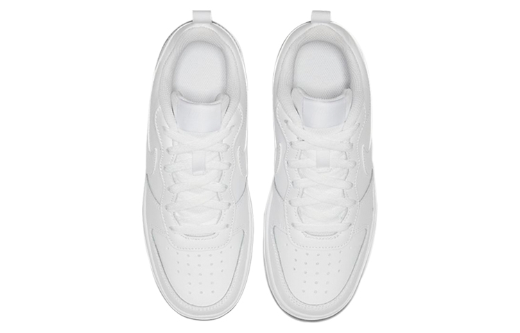 Nike Court Borough 2 White GS - вид сзади