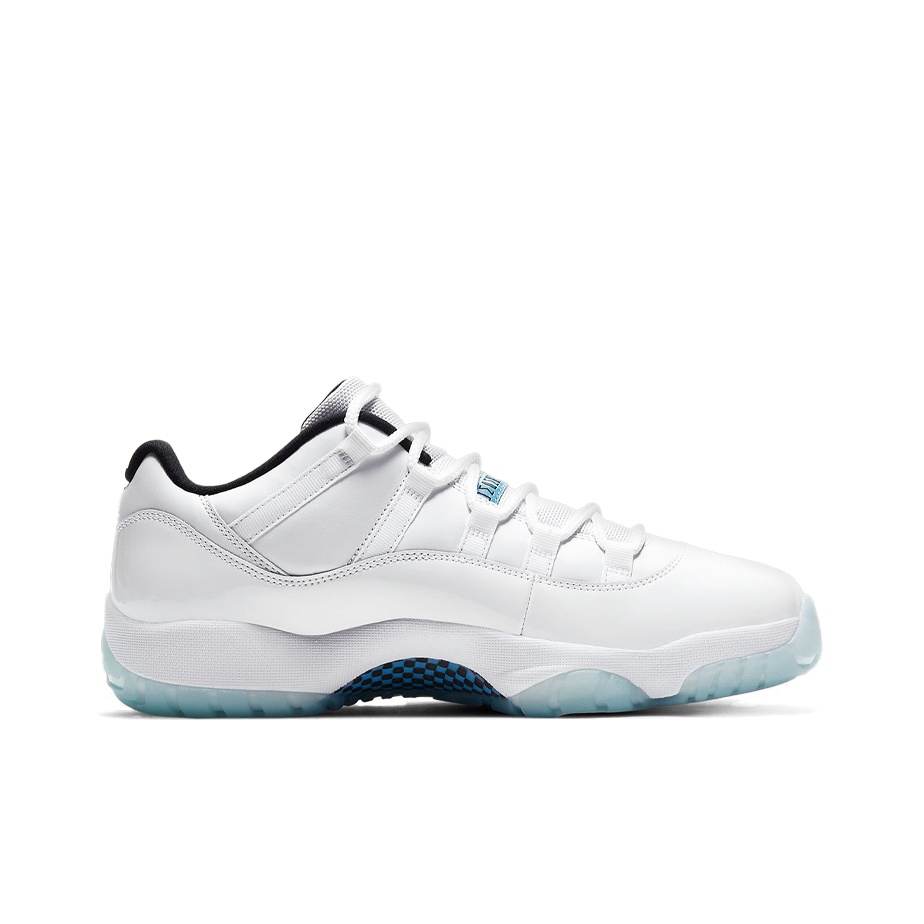 Jordan Air Jordan 11 retro low "legend blue" - вид с внутренней стороны