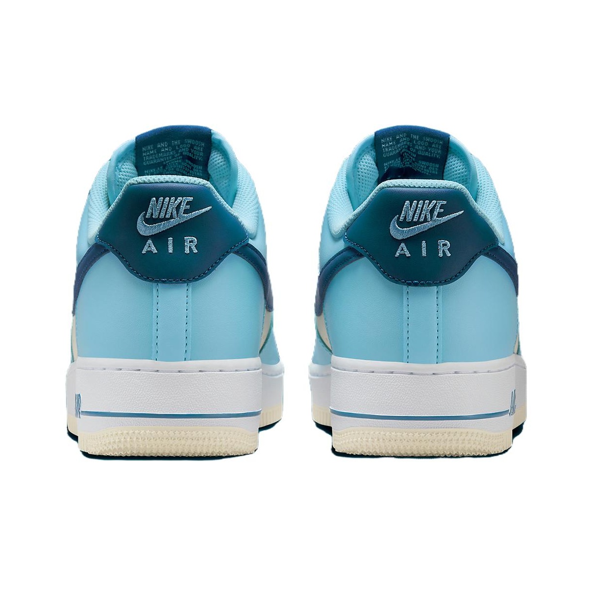 Nike Air Force 1 Low Aquarius Blue - подошва