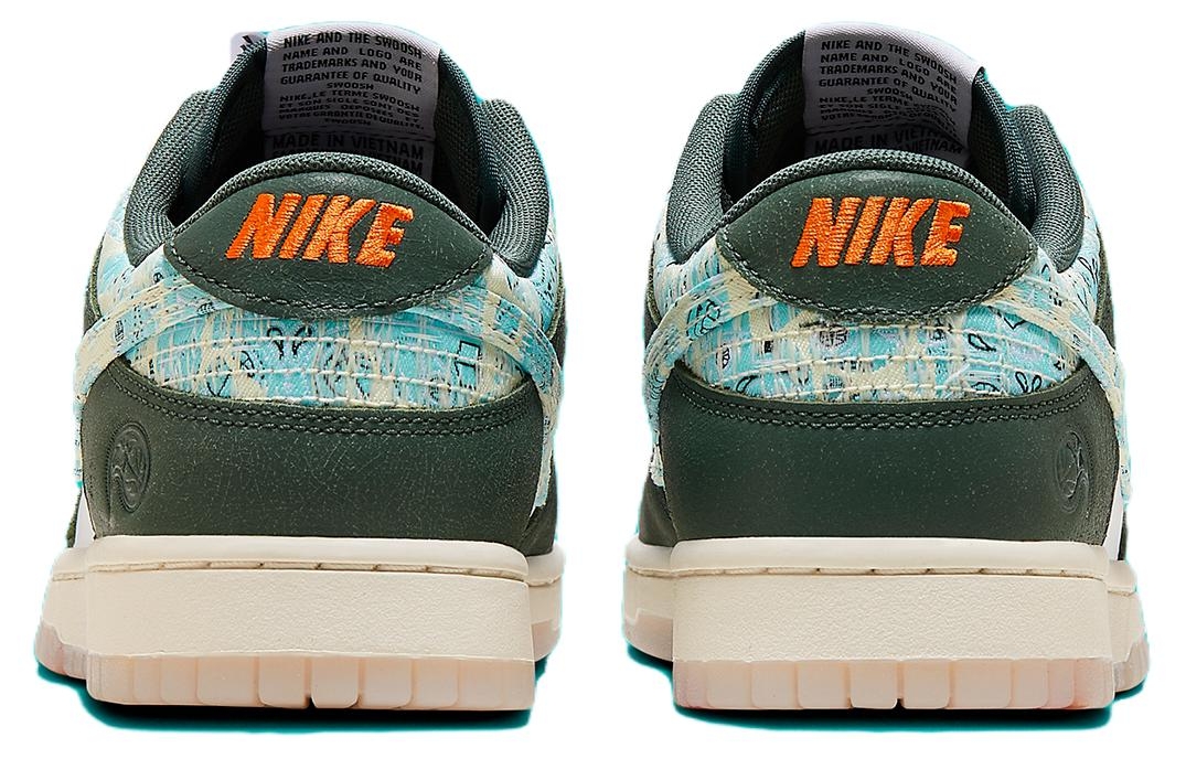 Nike Dunk Low Hoops Fireball - подошва
