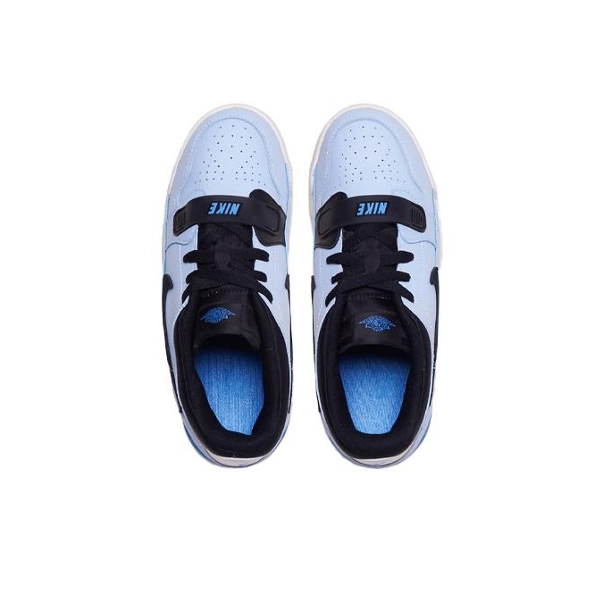 Jordan Legacy 312 Low Psychic Blue - front view