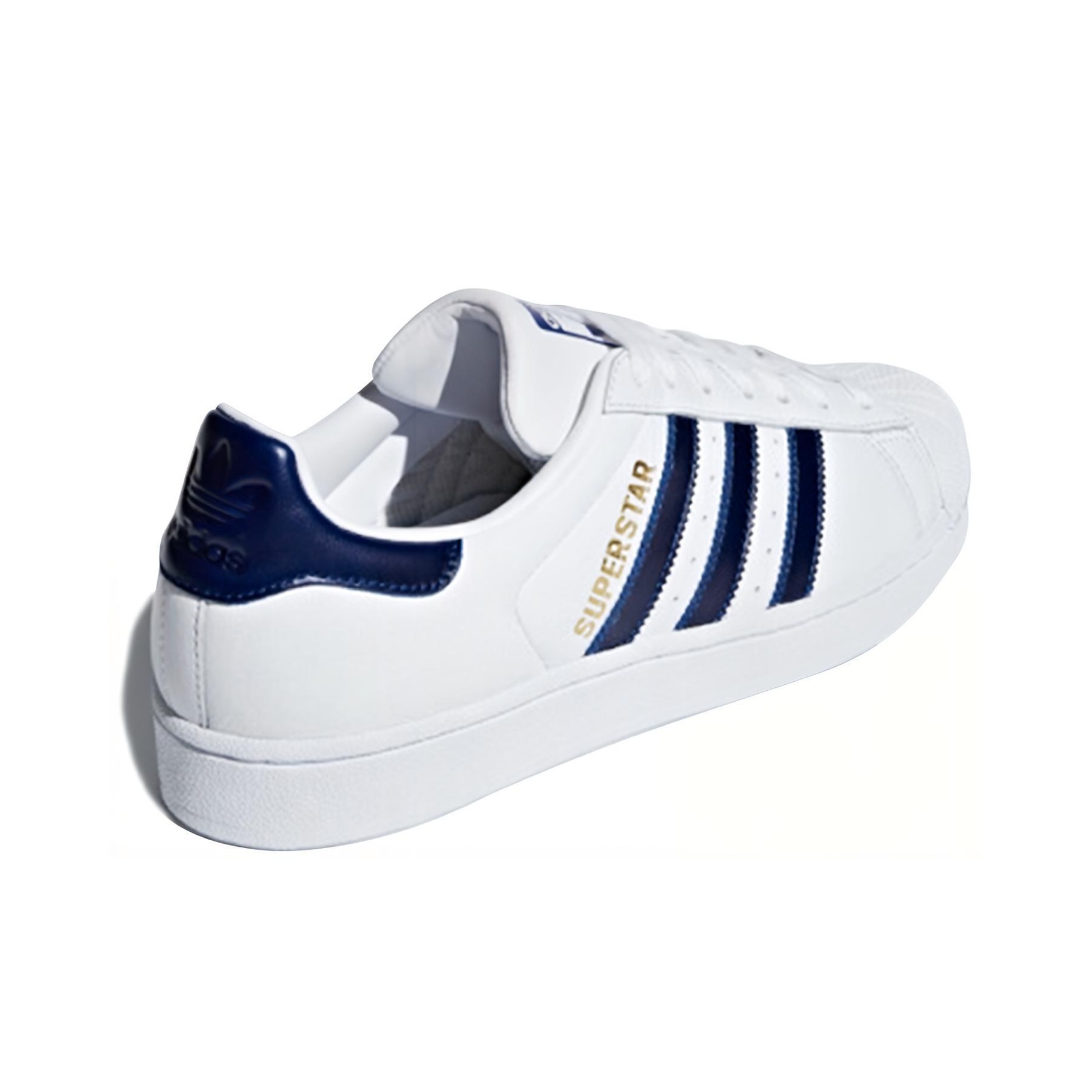 adidas originals Superstar White Royal - вид спереди