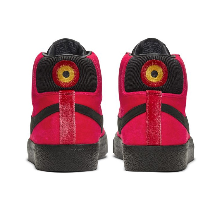 Mayumi Yamase x Nike Blazer "Hell" - вид сзади