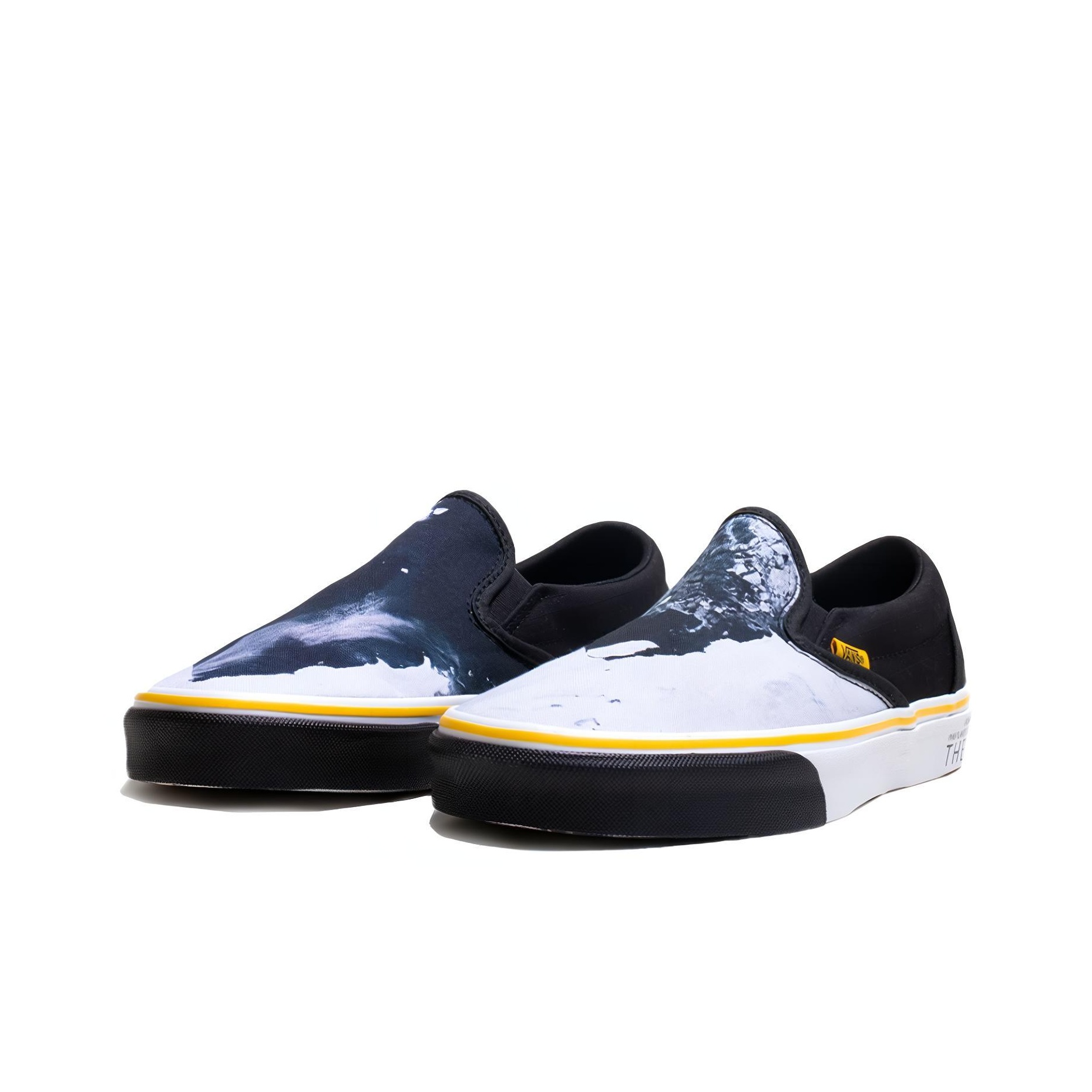 National Geographic x Vans slip-on - вид с внутренней стороны