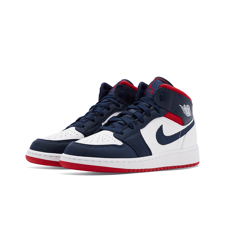 Jordan Air Jordan 1 Mid Olympic - вид спереди