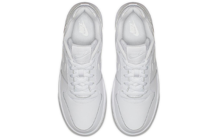 Nike Ebernon Low Triple White - вид сзади
