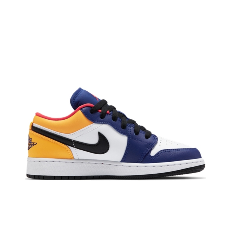 Jordan Air Jordan 1 Low GS "Royal Yellow" - вид с внутренней стороны