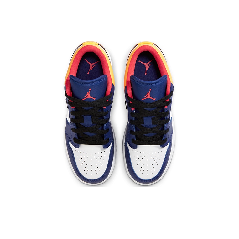 Jordan Air Jordan 1 Low GS "Royal Yellow" - вид сзади