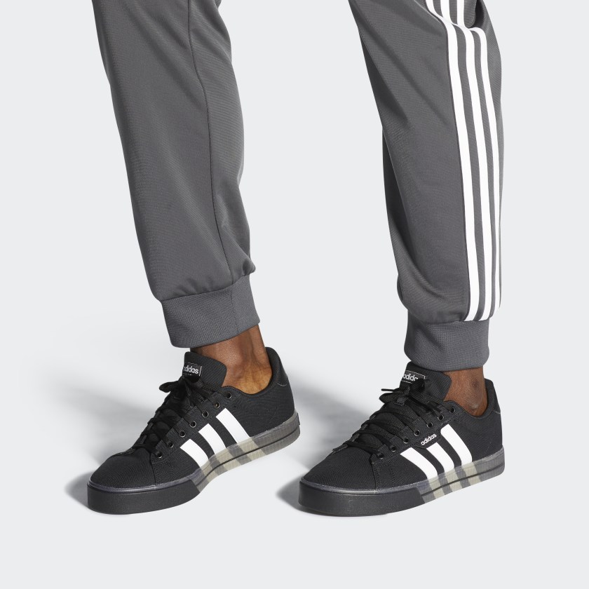adidas neo Daily 3.0 Translucent Outsole — Black White - вид 6