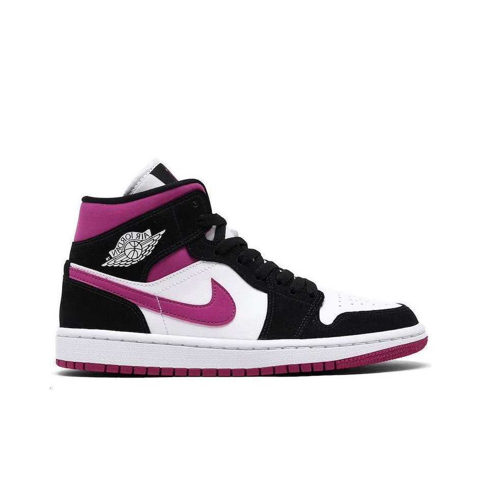 Jordan Air Jordan 1 mid magenta - вид с внутренней стороны