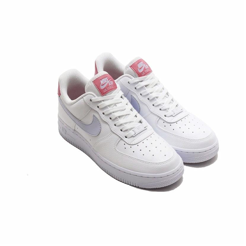 Nike Air Force 1 Low White Desert Berry - вид спереди