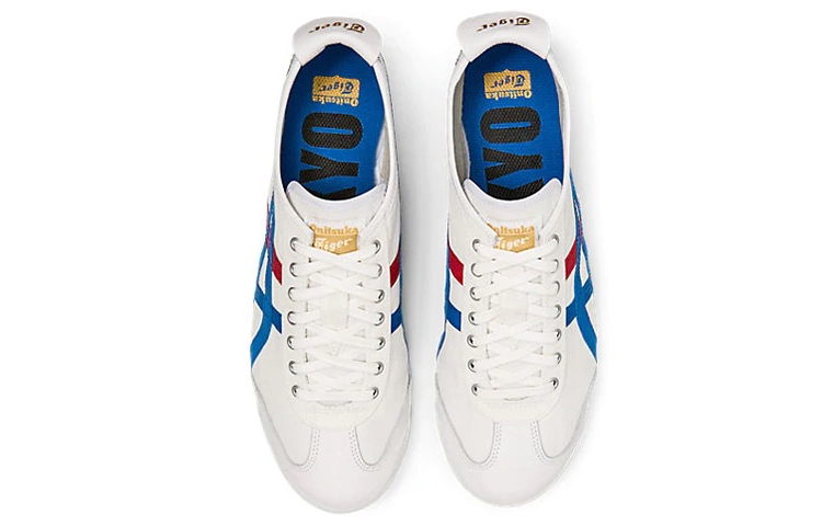 Onitsuka Tiger Mexico 66 Konbu Tokyo White Directoire Blue - rear view