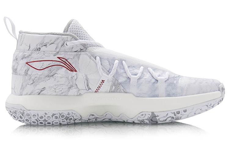 Li-Ning Wade Fission 6 White - вид с внутренней стороны