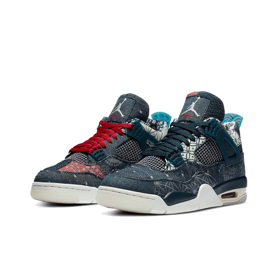 Jordan Air Jordan 4 retro se "deep ocean" - вид спереди