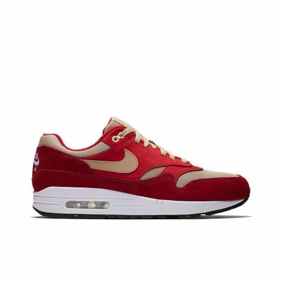 Nike Air Max 1 Premium Retro "Red Curry" - вид с внутренней стороны