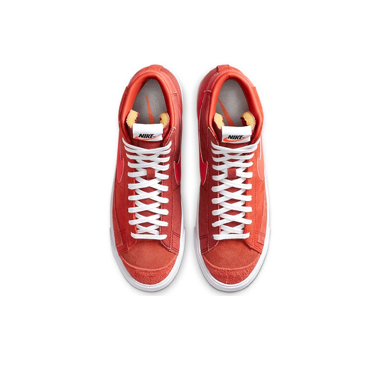 Nike Blazer '77 Vintage Mid "Firewood Orange" - вид сзади