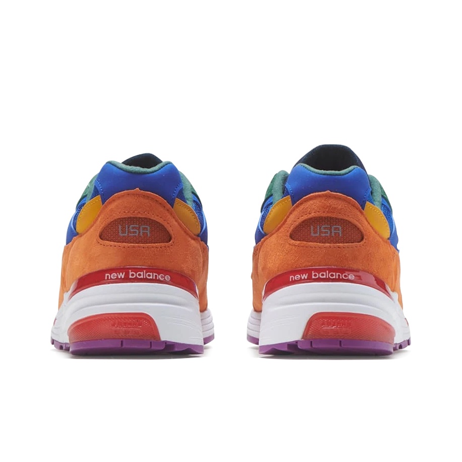 New Balance NB 992 Multi-Color (полнота: D) - вид сзади