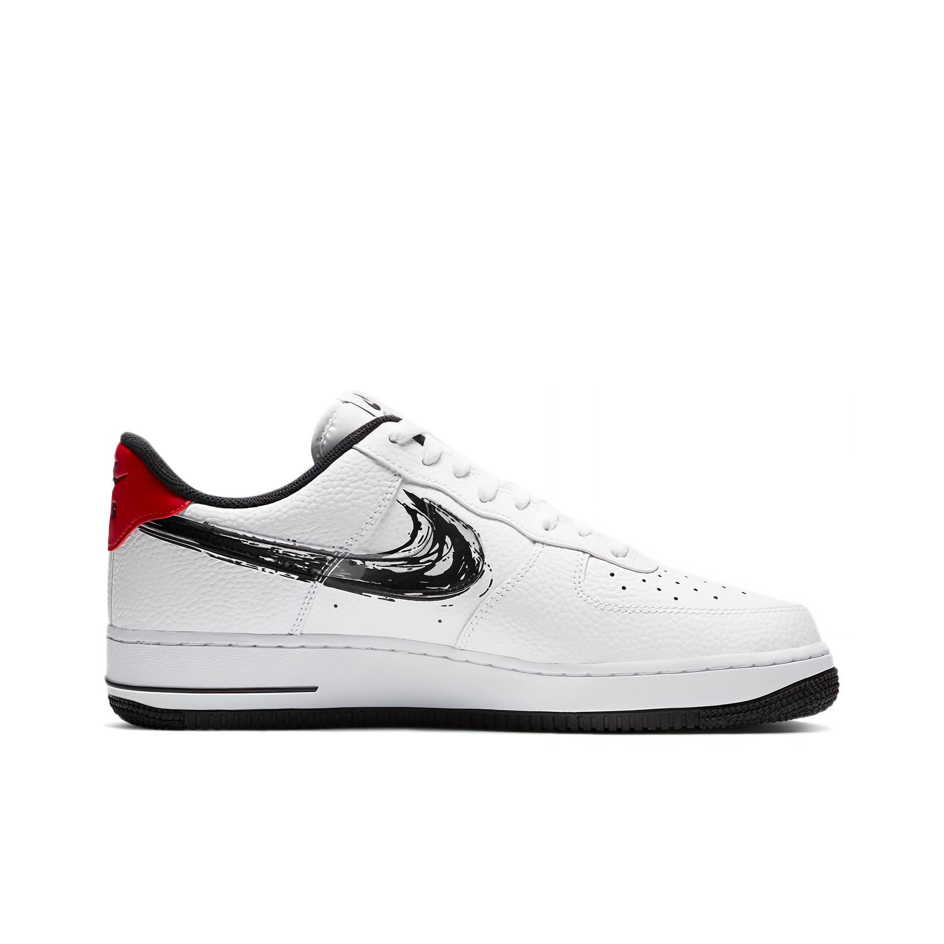 Nike Air Force 1 07 LV8 Brushstroke Swoosh - вид с внутренней стороны