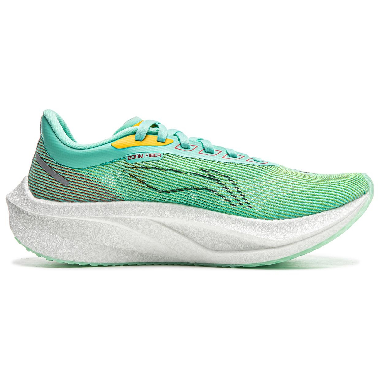 Li-Ning Feidian 4 Challenger Neon Ice Blue/Lemon - вид с внутренней стороны