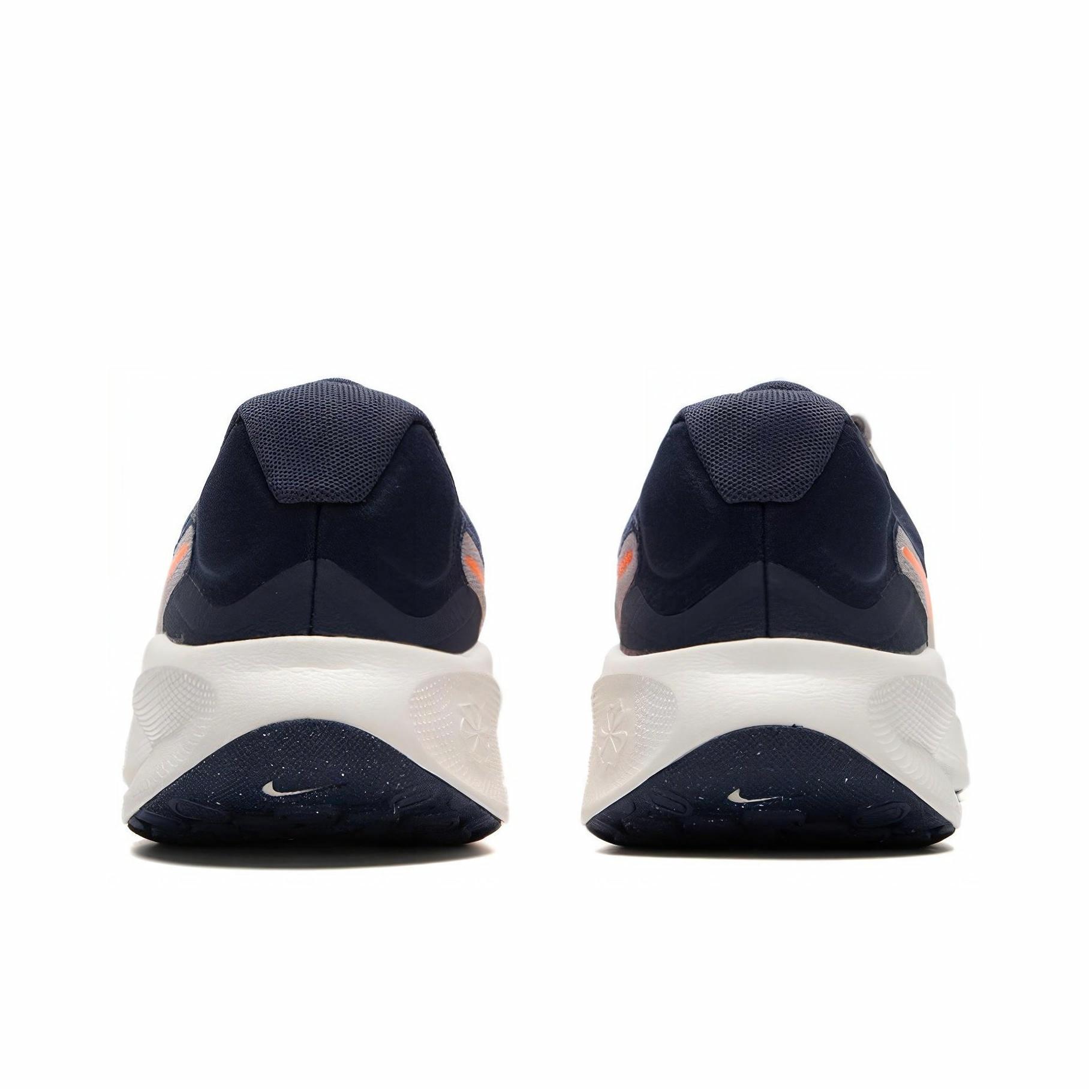 Nike Revolution 7 LT Iron ORE/Total Orange-Thunder Blue - вид спереди