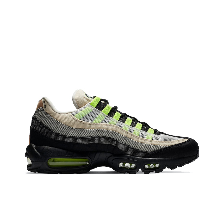 Denham x Nike Air Max 95 - вид с внутренней стороны
